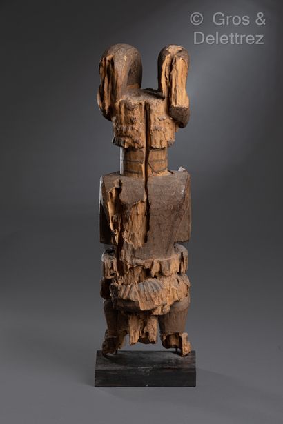 null NIGERIA IGBO

Tenga sculpture of a seated man with ram's horns.

Height : 50...