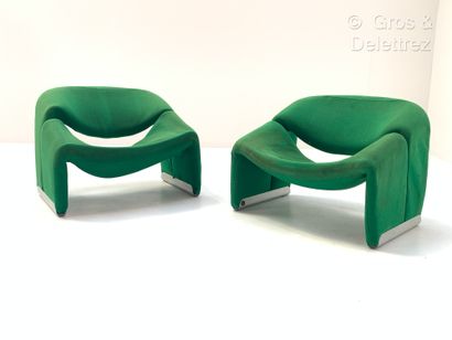 null Pierre PAULIN (1927-2009)


Paire de fauteuils mod. F598 dits "Groovy" - Modèle...