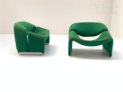 null Pierre PAULIN (1927-2009)


Paire de fauteuils mod. F598 dits "Groovy" - Modèle...