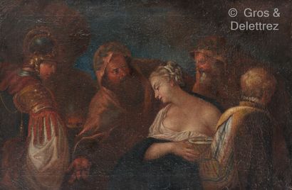 null (E) From the Venetian school

Susanna and the old men 

Oil on canvas

100 x...