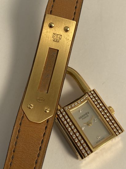 HERMES Paris Swiss made « Édition spéciale du vingtième anniversaire de la montre...