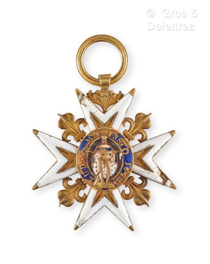 null Ordre royal et militaire de Saint-Louis (France).
Institué en 1693.
Insigne...