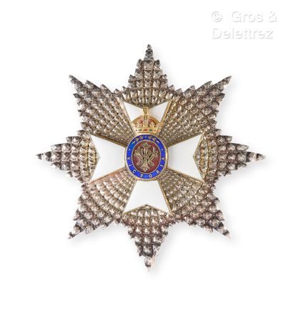 null Ordre Royal de Victoria (Royaume-Uni).
Institué en 1896. 
Plaque de grand-croix...