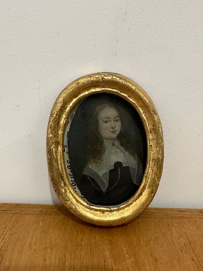 null Ecole française du XVIIe siècle
Portrait de Marie de Lorraine, duchesse de Guise...
