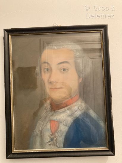 null École de la fin du XVIIIe siècle
Portrait présumé de Dominique Louis d’Arbois...