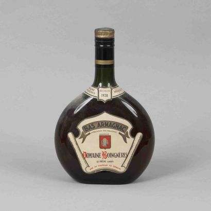 null 1 Bouteille BAS-ARMAGNAC de Boignères 1928 (LB)