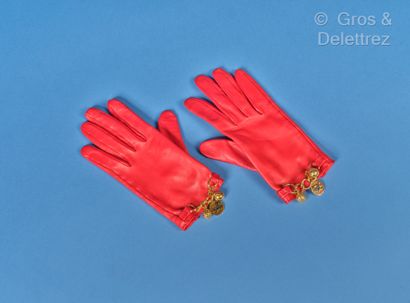HERMES Paris made in France - Pair of gloves...