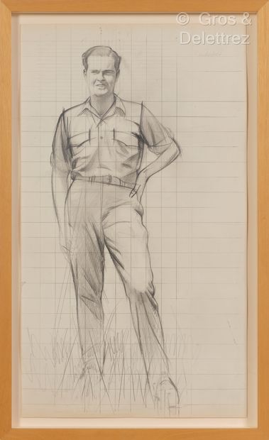 null Bernard BOUTET DE MONVEL (1881 1949)
Portrait de William Kissam Vanderbilt III
Crayon...