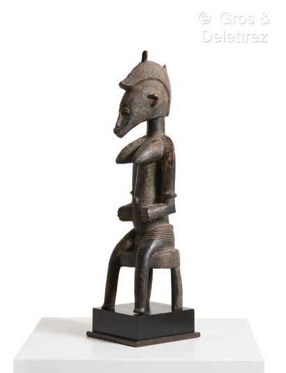 Tugubele divination statue.
Sénoufo people,...