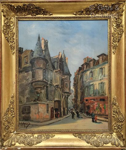 Gustave MADELAIN (1867-1944) Gustave MADELAIN (1867-1944)
The Hotel de Sens in Paris...