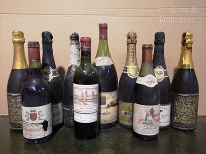 8 bottles and 1 magnum MISCELLANEOUS WINES...