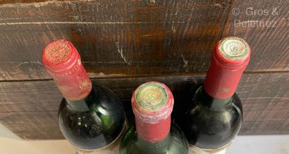 null 3 bouteilles Château MOUTON BARONNE PHILIPPE - Pauillac 2 de 1985 et 1 de 1973...