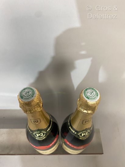 null 2 bottles CHAMPAGNE PERRIER JOUET Grand brut