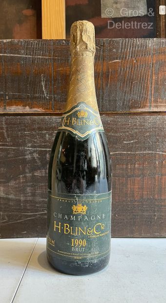 1 bouteille CHAMPAGNE Brut - H. BLIN Co ...