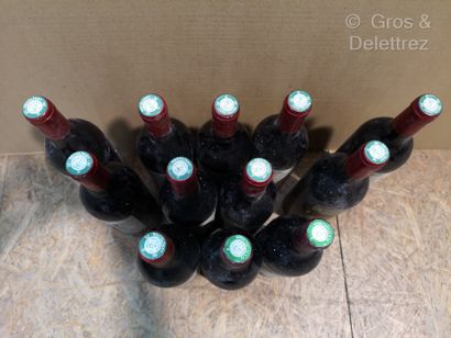 null 23 bottles of BORDEAUX DIVERS FOR SALE AS IS 12 Château de LISENNES - Bordeaux...