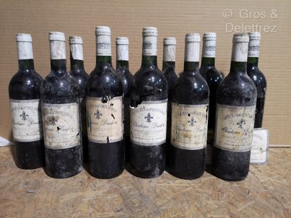 23 bouteilles Château DUDON - 1ères Côtes...
