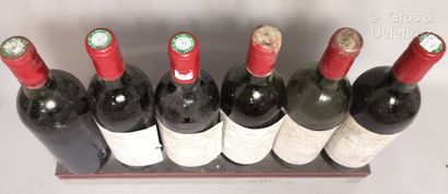 null 6 bouteilles Château GRAND PONTET - Saint Emilion Grand cru 1982 A VENDRE EN...
