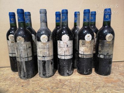 null 24 bottles BORDEAUX ROUGE Château L'HOSTE-BLANC 1994 and 1996 FOR SALE AS I...
