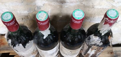 null 4 bouteilles Ch. CHANTECLAIR MILON - 2nd vin du Ch. CLERC MILON - Pauillac 1978...