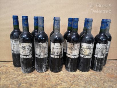 24 bottles BORDEAUX ROUGE Château L'HOSTE-BLANC...