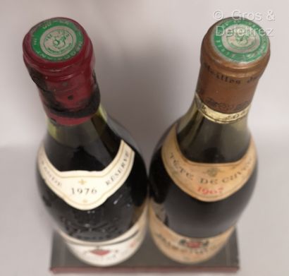 null 14 bouteilles VINS DIVERS DE FRANCE A VENDRE EN L'ETAT CHATEAUNEUF du PAPE -...
