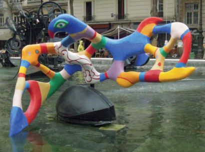 Niki de SAINT PHALLE (1930-2002) et Jean TINGUELY (1925-1991) Le Rossignol Sculpture...