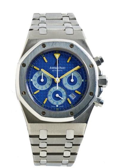 AUDEMARS PIGUET ROYAL OAK CITY OF SAILS Vers 2010 Rare et beau chronographe bracelet...