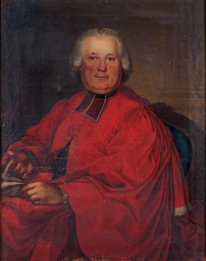 Ecole francaise vers 1760 Portrait d'Antoine de Revillasc, conseiller au parlement...