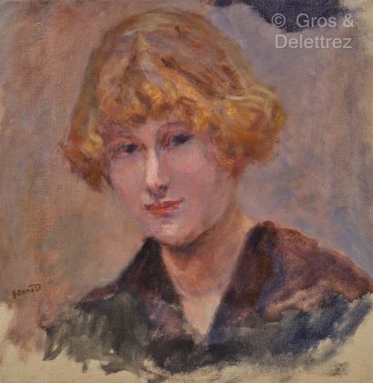 Pierre BONNARD (1867-1947)
Jeune fille regardant...