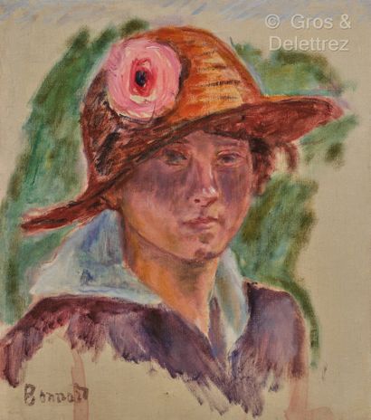Pierre BONNARD (1867-1947)
Jeune fille au...