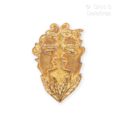 null Jean COCTEAU (1889-1963), Modèle « Narcisse » - Edition ARTCURIAL
Broche-Pendentif...