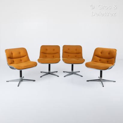 null Charles POLLOCK (1930-2013) pour KNOLL
« 12A1 » dit « Pollock Executive Chair...