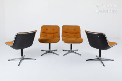 null Charles POLLOCK (1930-2013) pour KNOLL
« 12A1 » dit « Pollock Executive Chair...