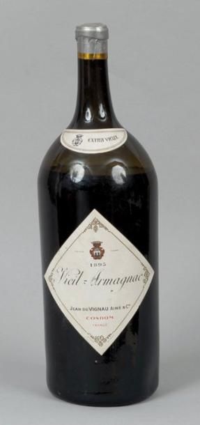 null 1 Pot ARMAGNAC «Extra Vieux», Jean du Vignau 1893. (B)