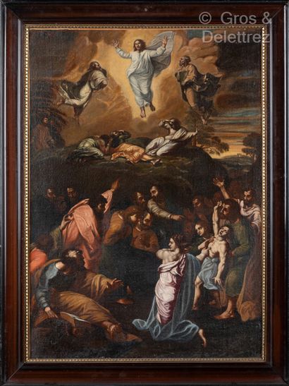 null After RAPHAEL
The Transfiguration
Oil on canvas
91 x 65 cm. Overlay and res...