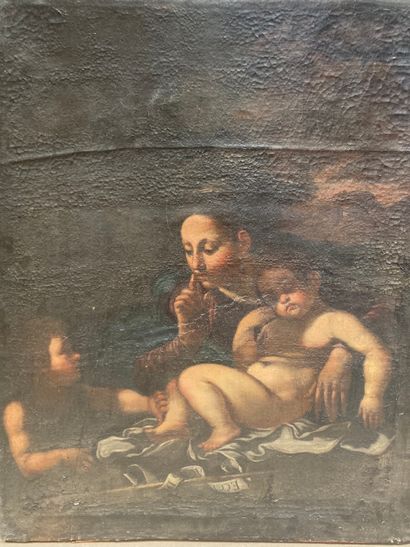 null 17th century Italian school
Virgin and Child
Oil on canvas
100 x 80cm