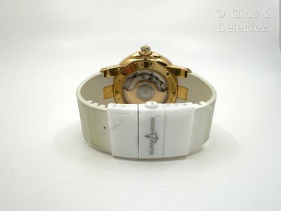ULYSSE NARDIN, Modèle « Dual Time », Référence « 246-10 » Grande montre-bracelet...