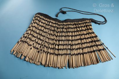 null Maori, New Zealand
Piupiu" dance loincloth
Plant materials
Mid-twentieth century...