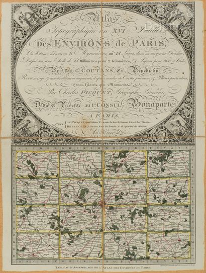 null [Ile-deFrance]. COUTANS (Guillaume) ; PICQUET (Charles). Atlas topographique...