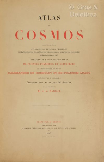 null BARRAL (Jean-Augustin), éd. ; VUILLEMIN (Alexandre Aimé). Atlas du Cosmos, contenant...