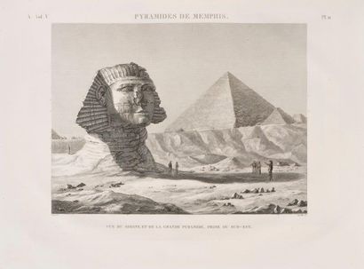  DESCRIPTION DE L’EGYPTE PANCKOUCKE (Charles-Louis-Fleury). Description de l’Egypte... Gazette Drouot