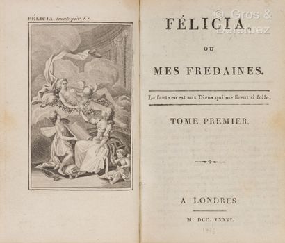 null [André-Robert ANDREA DE NERCIAT]. Félicia or my fredaines.
London, 1776 [ca...