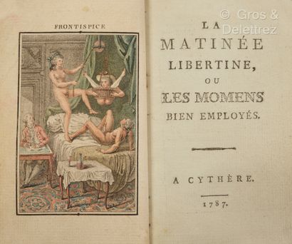 null [André-Robert ANDREA DE NERCIAT]. La Matinée libertine, ou Les Momens bien employés.
A...