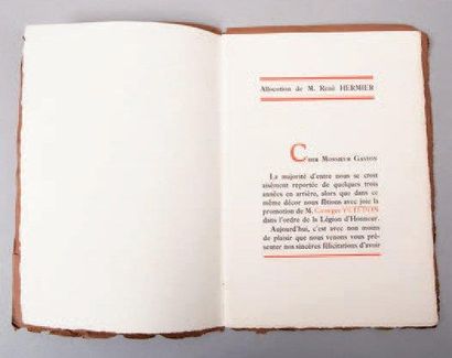 null Recueil achevé d'imprimé le 31 Décembre 1926 sur les presses de Marcel Seheur,...