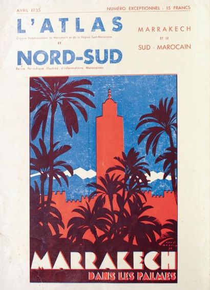 null NORD-SUD. Revue périodique illustrée d'informations marocaines. Fondateur François...