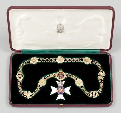 null Très rare collier royal de Victoria, «Royal Victorian Chain», du 2e type, récompense...