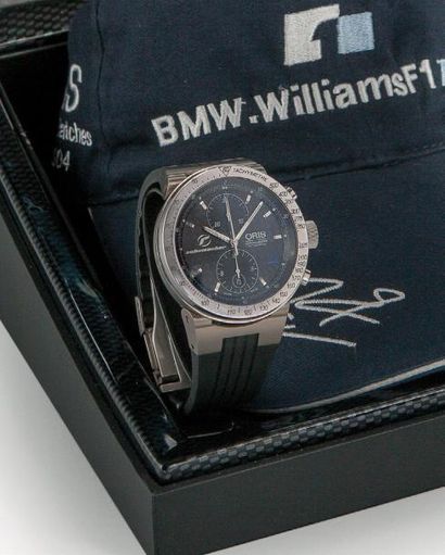 ORIS WILLIAMS F1 TEAM RALF SCHUMACHER LIMITED EDITION vers 2006 Chronographe bracelet...