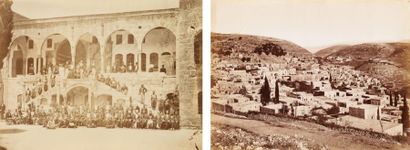 Auteur non identifié Liban, c. 1870-1880. Beiteddine. Les fonctionnaires libanais....