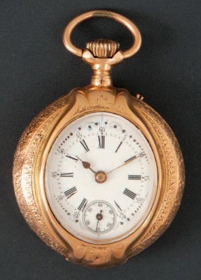 GIRARD PERREGAUX à LA CHAUX DE FOND N° 334 vers 1900 Originale montre de poche en...
