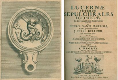 [Art funéraire] BARTOLI Pierre - BELLORI Pierre - BEGERUS Laurent. Lucernae veterum...
